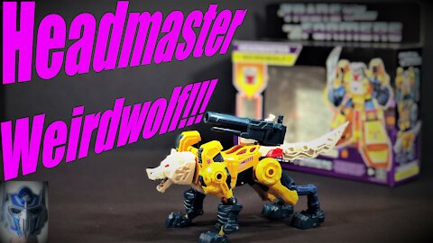 Transformers Headmaster - Weirdwolf Review