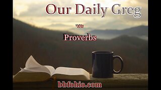 542 The foolishness of Man (Proverbs 19:2) Our Daily Greg