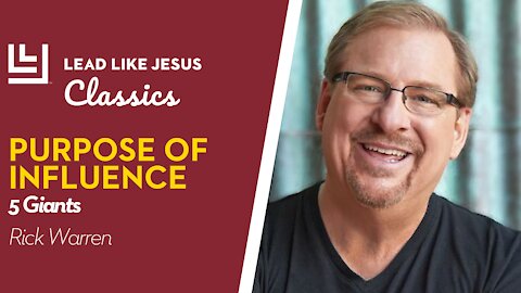 Leadership Classics: Rick Warren | PURPOSE OF LEADERSHIP - 5 Giants