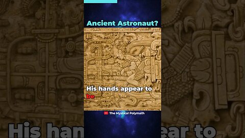 Mayan Tomb Depicts an Astronaut? #shortsfeed #ancient #mayans