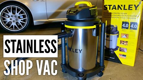 Stanley Stainless Steel Wet/Dry Shop Vacuum Review