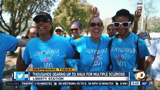 Thousands gearing up to walk for multiple sclerosis