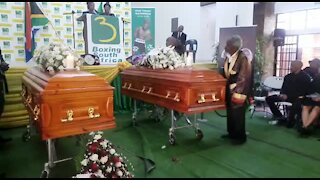 SOUTH AFRICA - Johannesburg - Mathebulas Funeral - Video (riY)