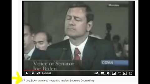 Biden & John Roberts in 2009: BODY CHIP IMPLANTS + Brain Scans