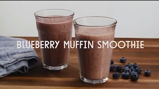 Blueberry Muffin Smoothie Recipe