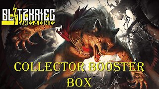 Magic Innistrad Midnight Hunt Collector Booster Box Opening MID