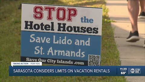 Proposed ordinance could limit occupancy for vacation rentals on Lido Key & St. Armands