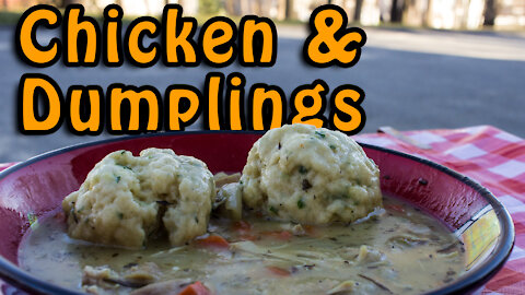 Dutch Oven Chicken and Dumplings