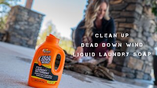 Clean Up with Dead Down Wind Liquid Laundry Soap