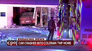 Car crashes into Colerain Township home