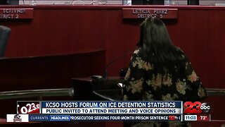 KCSO hosts forum on ice detention statistics