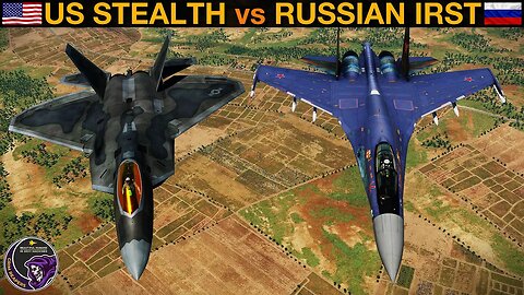 F-22 Raptor vs Su-35 (US Stealth vs Russian IRST): BVR Battle | DCS