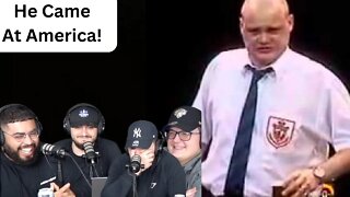 Americans First Time Reacting to Al Murray vs Americans!