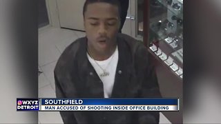 Man accused of shooting inside office building in Southfield