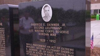 Skinner was born in Connecticut in 1929 but moved to East Lansing in the 1940's.