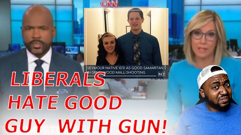 CNN & Blue Check Libs REFUSE To Praise HERO Good Samaritan For STOPPING Greenwood Mall Mass Shooting