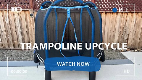 Trampoline Upcycle