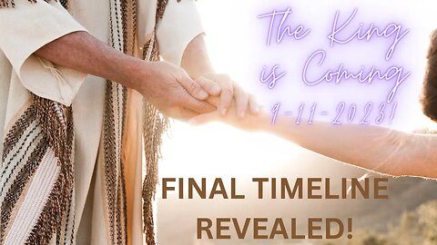 25 minute Recap of the Timeline of As in the Days of Noah! 9-11-2023 Rapture!