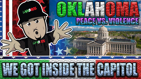 THEY INVITED US INSIDE THE CAPITAL DURING A PROTEST ! (PEACE BEATS VIOLENCE) | LAMBROS