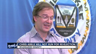 Milwaukee Co. Executive Abele announces he is not seeking re-election
