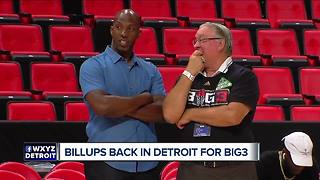 Chauncey Billups back in Detroit for BIG3