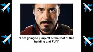 Iron Man Fan Fiction I'm an Airplane! ✈