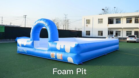 Inflatable Foam Pit #inflatable manufacturer#factorybouncehouse #factoryslide #castle #inflatable