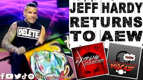 Jeff Hardy RETURNS To AEW After DUI Arrest & Suspension | Clip from Pro Wrestling Podcast Podcast