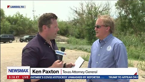 TEXAS ATTORNEY GENERAL KEN PAXTON TOURS BORDER IN LAREDO