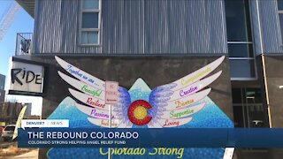 Helping restaurant workers with Colorado Strong clings