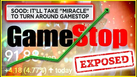 GameStop exposes "bogus critics" as stock price rips Intraday 😂 | LET'S GO GAMESTOP 💪 #GME