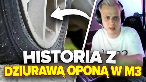 nitro historia z dziurawą oponą oraz co myśli o poganianiu długimi światłami