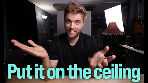 DIY Ceiling mount for Home Studios