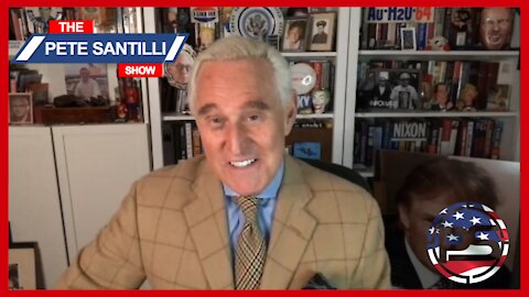 Roger Stone Joins Pete Santilli to Discuss the Sham 1/6 Committee Witch Hunt. Nov. 24, 2021