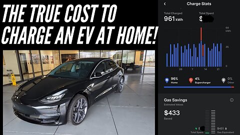 The True Cost To Charge An EV At Home!