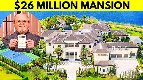 CRAZY Expensive LOTTERY Winner MANSION