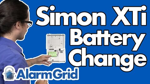 Changing the Battery of an Interlogix Simon XTi & XTi-5