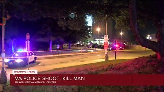 Man dead after officer-involved shooting at Milwaukee VA