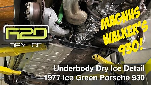 Dry Ice Detailing Magnus Walkers 1977 Ice Green Metallic Porsche 930