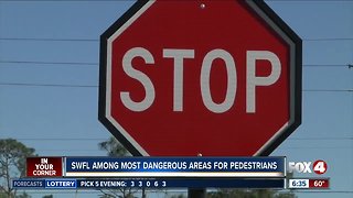 Southwest Florida among most dangerous metro areas for pedestrians
