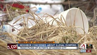 Illegal dumping becoming a nuisance in NE KC