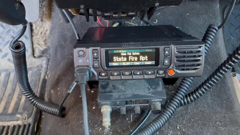 Kenwood 5700 Installed in the truck