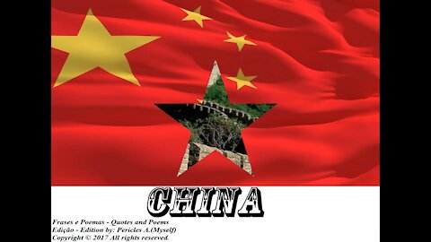 Bandeiras e fotos dos países do mundo: China [Frases e Poemas]