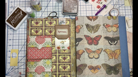 Episode 215 - Junk Journal with Daffodils Galleria - Lap Book Pt. 15