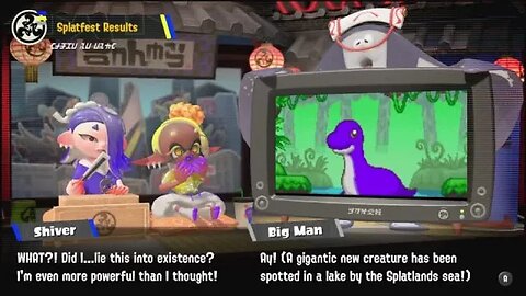 Cryptid Splatfest results Voice-dubbed.