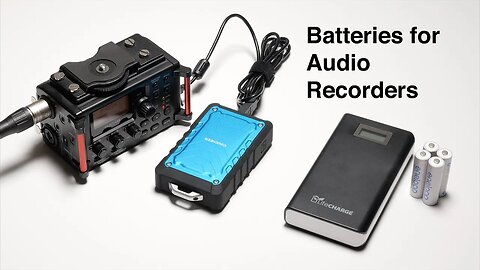 Powering Audio Recorders with USB Batteries: Coocheer and LifeCHARGE