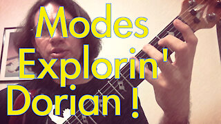 Learn The Dorian Mode For Guitar. Made Easy!