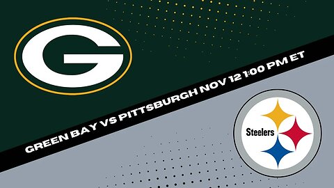 Green Bay Packers vs Pittsburgh Steelers Prediction and Picks - NFL Picks Week 10