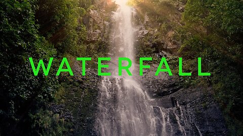 Good Morning! Waterfall & Rainforest Ambiance for Focus and Relaxation