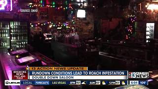 Double Down Saloon closed because of conditions